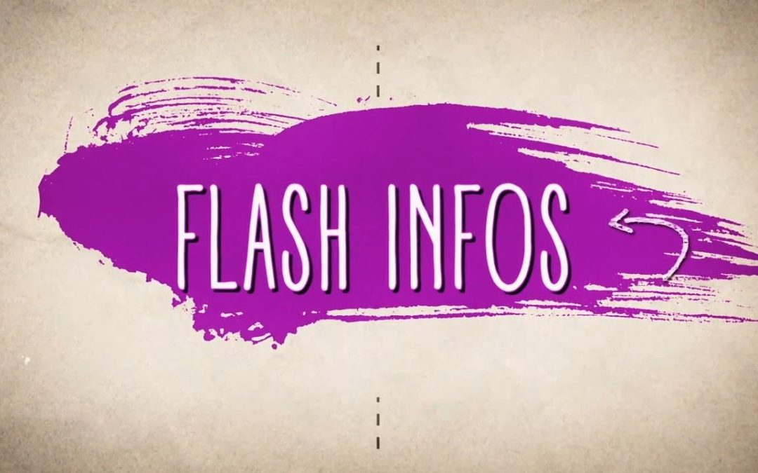 Flash info N°6 : spécial 8 mars